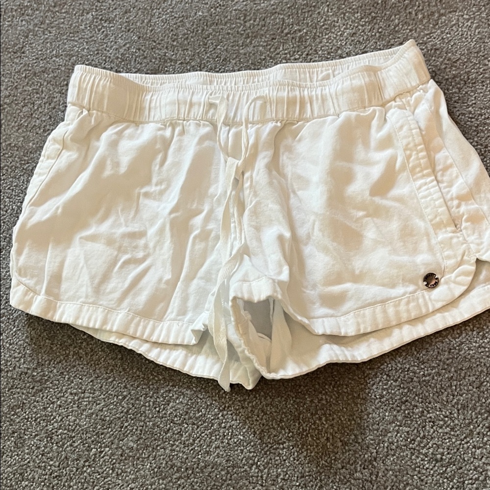 Roxy Women's Bright White Athletic Shorts